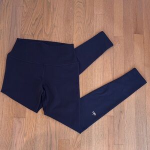 Navy Alo Size S Leggings